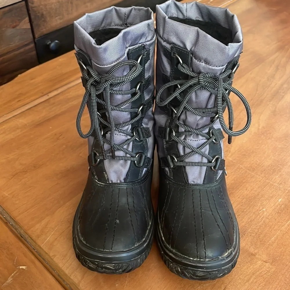 Pajar Grip Gray Waterproof Boot Size 5.5